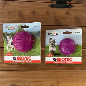 Bionic Balls set of two. Small and Medium size (one of each)